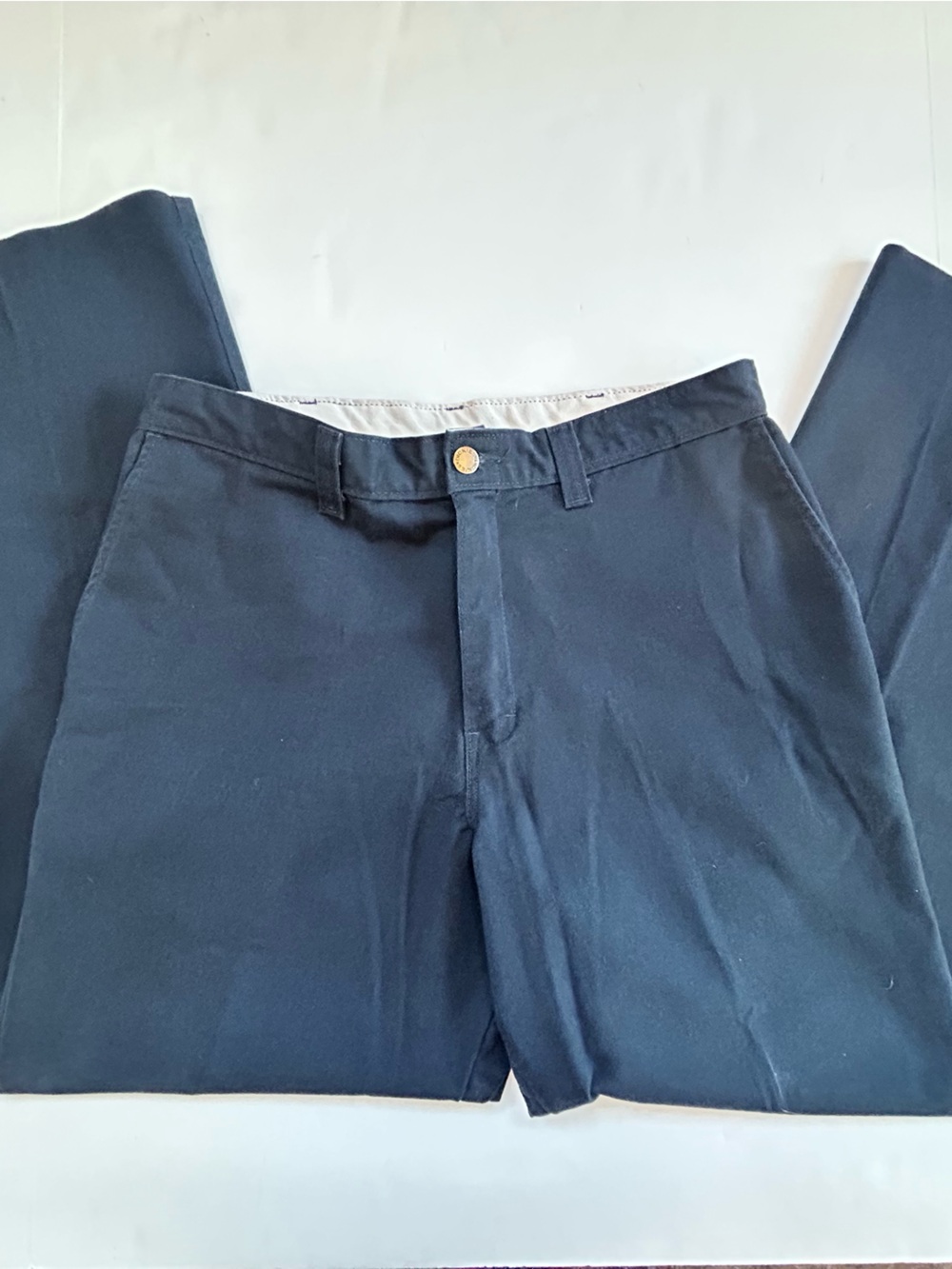 Dickies Men's Navy Straight-Leg Chinos